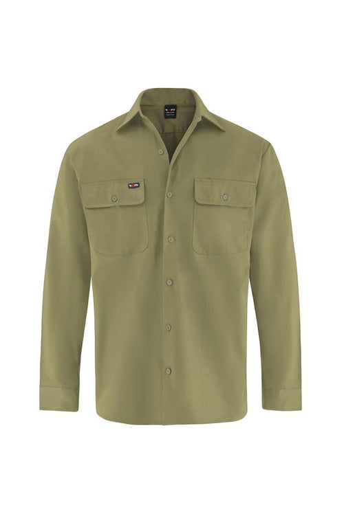 RIGGERS LONG SLEEVE 100% COTTON DRILL SHIRT
