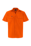 RIGGERS SHORT SLEEVE 100% COTTON DRILL SHIRT