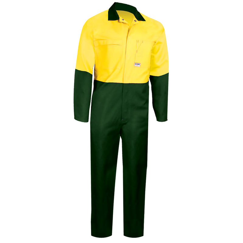 RIGGERS HEAVY WEIGHT 100% COTTON DRILL OVERALL - TWO TONE