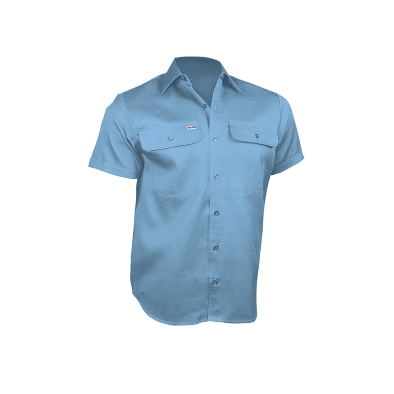 RIGGERS SHORT SLEEVE 100% COTTON DRILL SHIRT