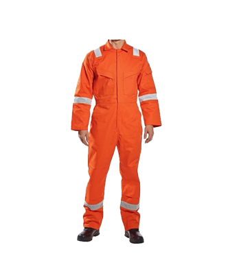 ROOTS HEAVY WEIGHT FIRE RETARDANT OVERALL WITH REFLECTIVE